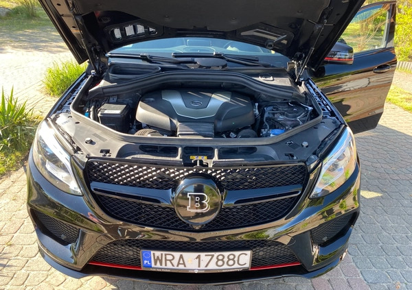 Mercedes-Benz GLE cena 245000 przebieg: 88000, rok produkcji 2018 z Radom małe 56